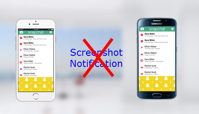 Make screenshots in Snapchat without anyone knowing!